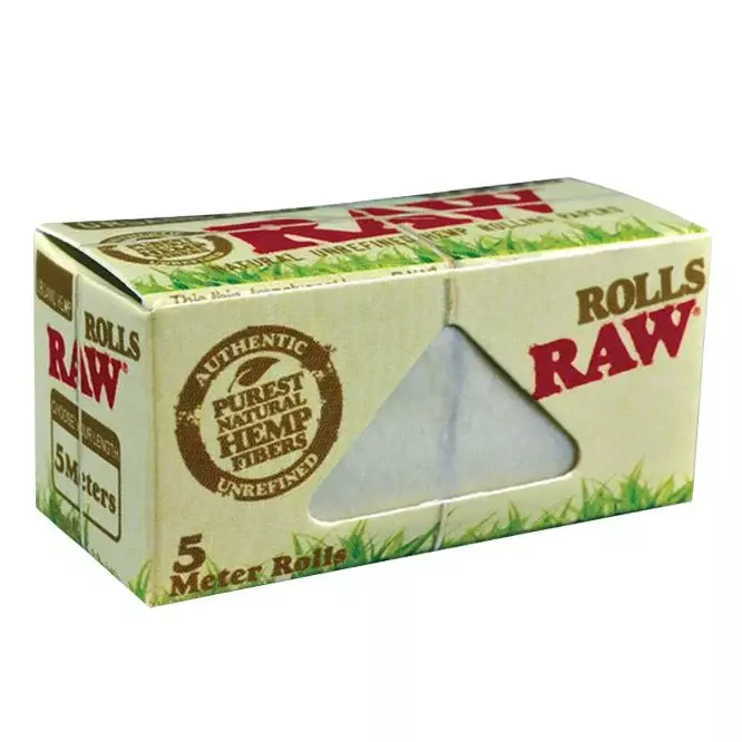 RAW ROLLS 5M ORGANIC KS SLIM