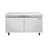 Refrigerador bajo barra 2 puertas sólidas 15 pies cúbicos