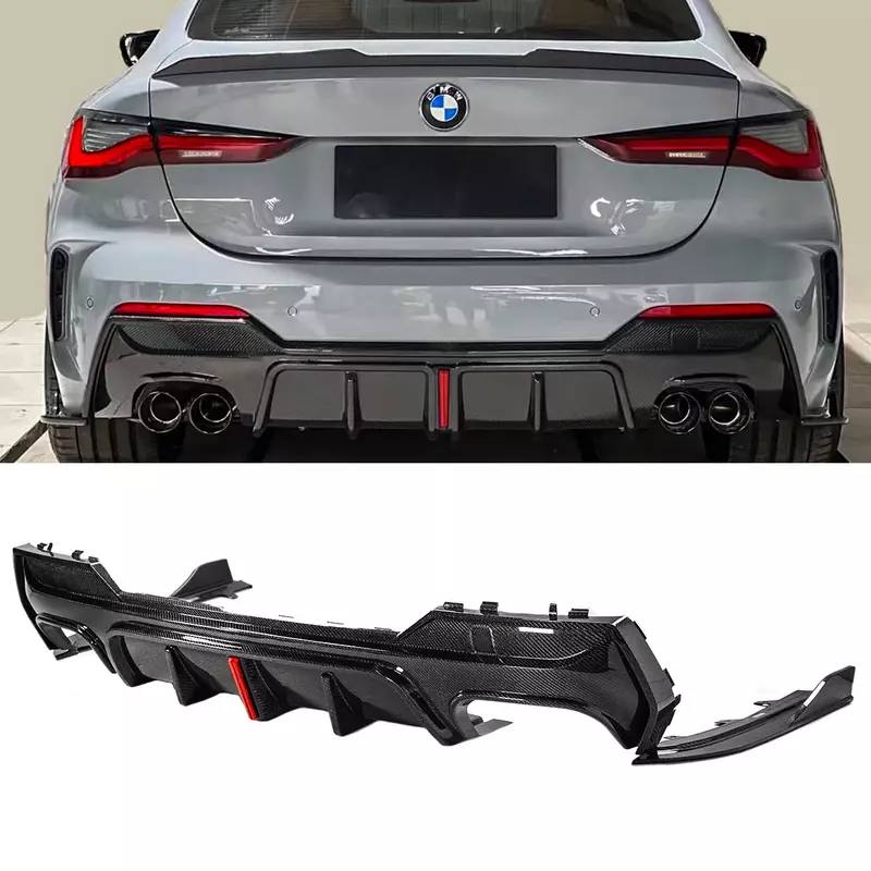 BMW G22/G23 Carbon Fiber Rear Diffuser (2021–2023)
