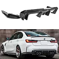 CLEARANCE β BMW G80 M3 3D Design Style Carbon Fiber Diffuser (2021β2025)