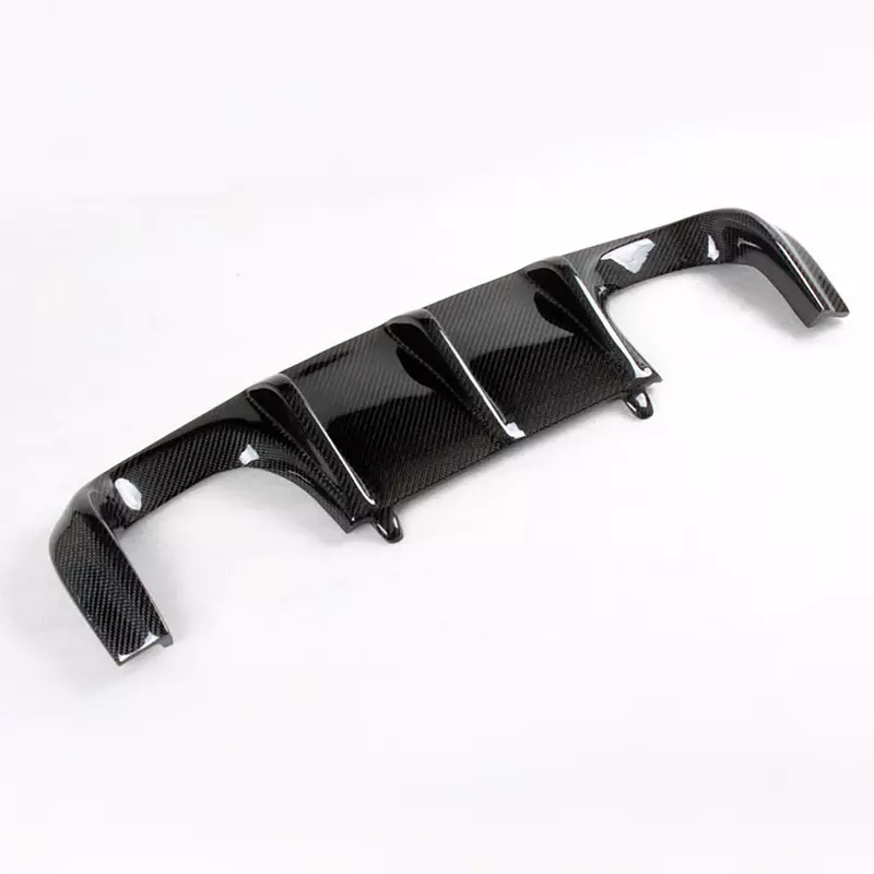 V Style Carbon Fiber Rear Diffuser for BMW E92/E93 M3 (2008–2013)