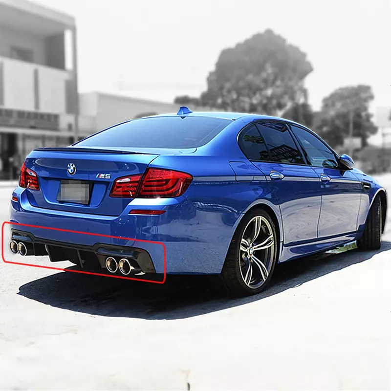 BMW F10 5 Series Carbon Fiber Rear Diffuser (2011–2016)