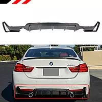 BMW 4 Series Carbon Fiber Rear Diffuser (2014–2020)