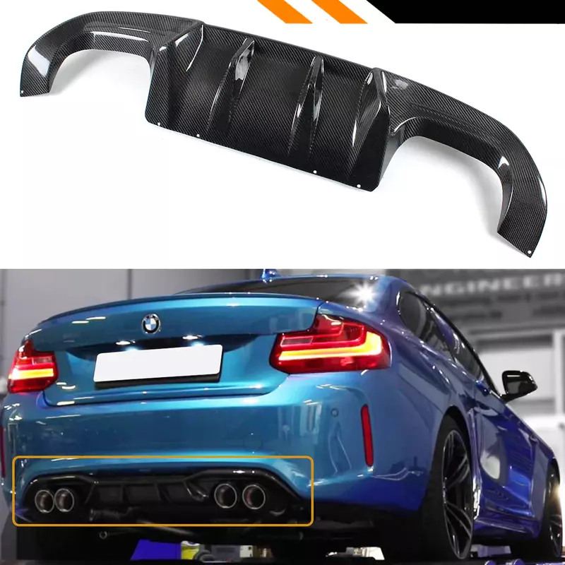 BMW F87 M2 / M2 Competition Carbon Fiber Rear Diffuser