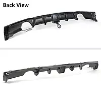 BMW F30 3 Series Satin Black Rear Diffuser (2012–2018)