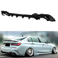 BMW G20 3 Series Glossy Black Rear Diffuser (2019–2022)
