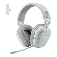 Redragon H868 RGB Wireless Gaming Headset - White