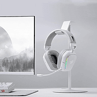 Redragon H868 RGB Wireless Gaming Headset - White