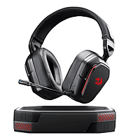 Redragon H868 RGB Wireless Gaming Headset - Black