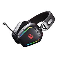 Redragon H868 RGB Wireless Gaming Headset - Black