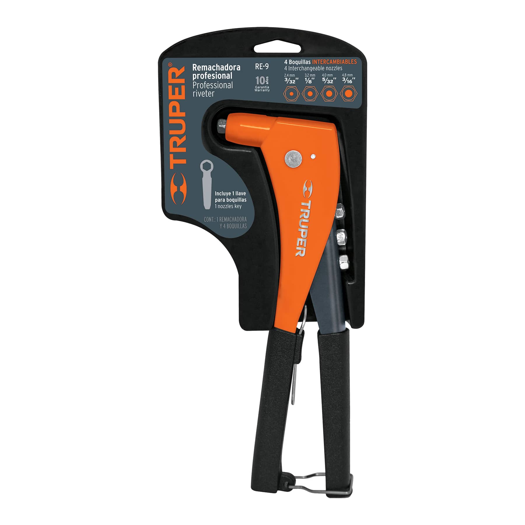 Remachadora 10' profesional - RE-9 / 17960