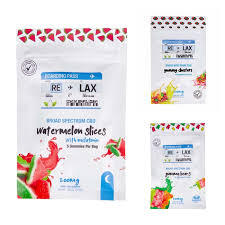 RE-LAX BROAD SPECTRUM CBD GUMMIES 10CT/BOX
