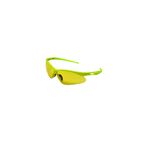 Razor edge,yellow amber lens,anti-scratch, Hi-Vis Green