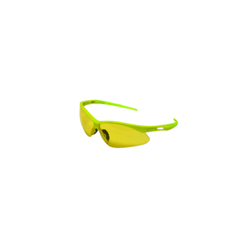 Razor edge,yellow amber lens,anti-scratch, Hi-Vis Green