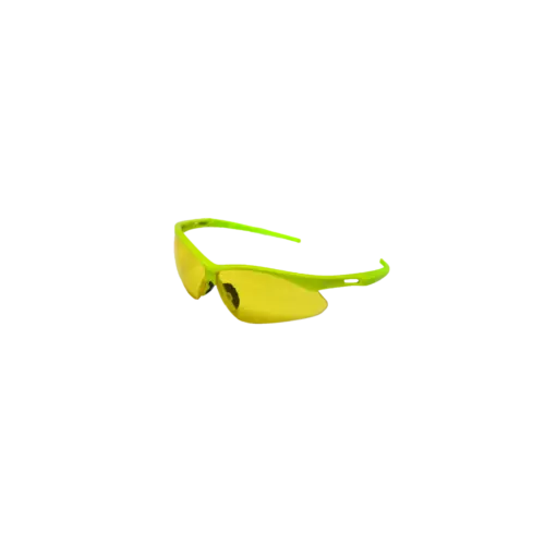 Razor edge,yellow amber lens,anti-scratch, Hi-Vis Green