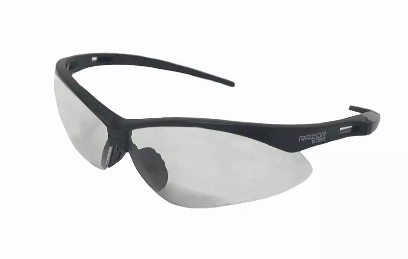 Razor edge ,indoor/outdoor. anti-scratch,rubber temples