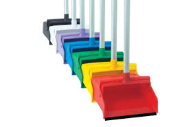 RECOGEDOR CON BASTON DUST-PRO AZUL 9102B