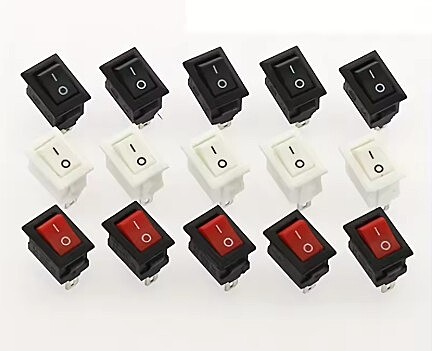 SPST Rocker Switch 3A/6A