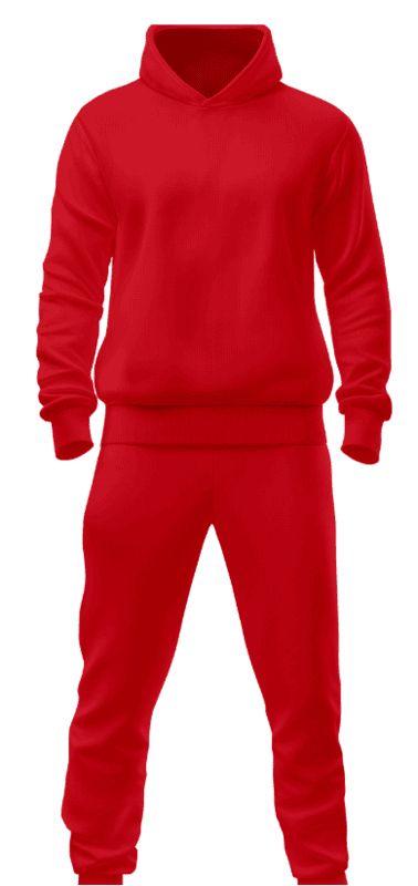 300gsm polycotton Plain MensTracksuit Two-Piece