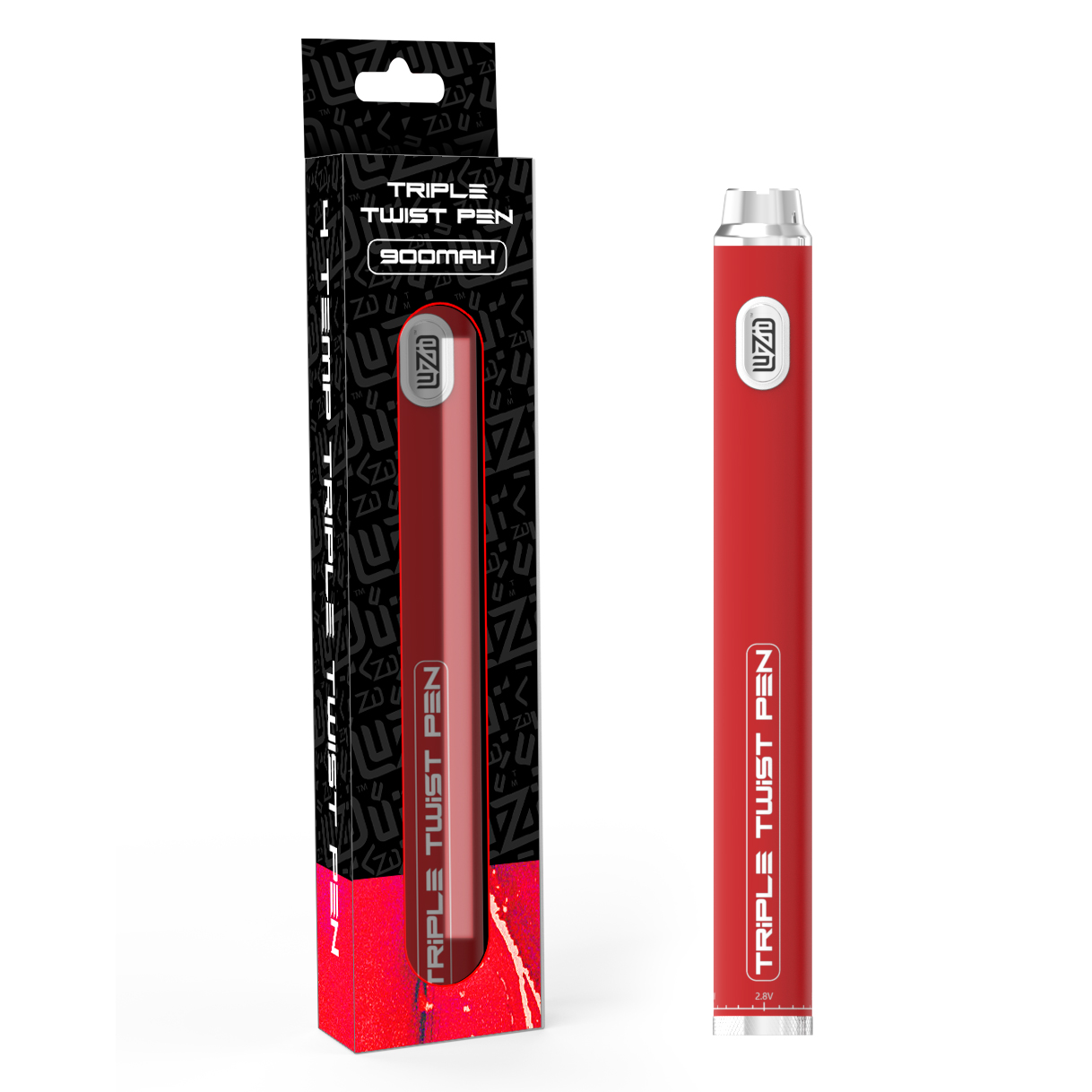 LUZID:LUZID TWIST PEN RED