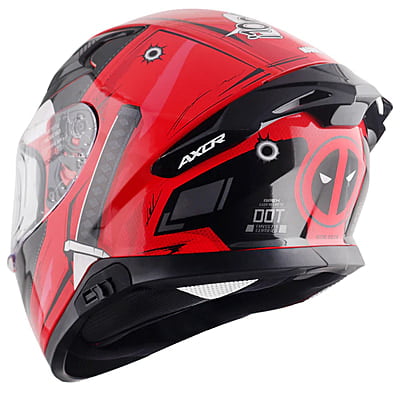 AXOR APEX MARVEL DEADPOOL BLACK RED L