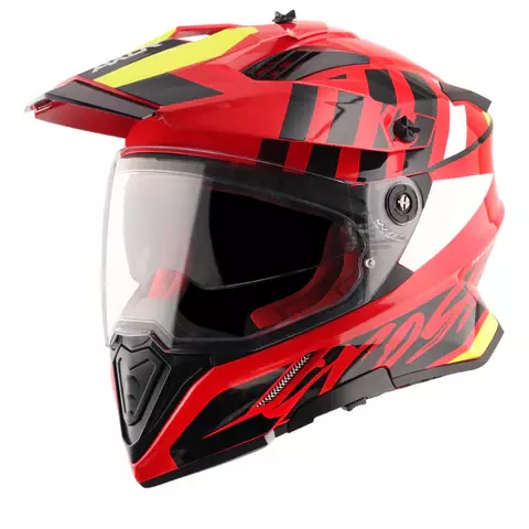 AXOR X-CROSS DUAL VISOR ORBIT RED BLACK C/V 580 MM