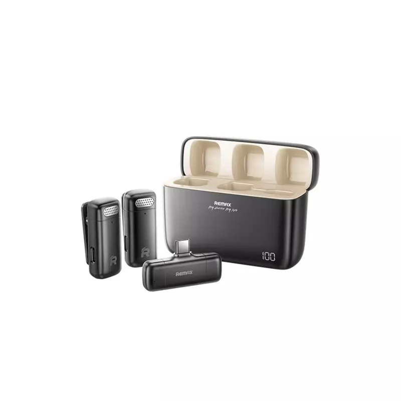 REMAX 2 in 1 Wireless radio microphone K15 TYPE C