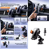 REMAX 15W Wireless Charging Car Mount & Air Vent Set RM-C04