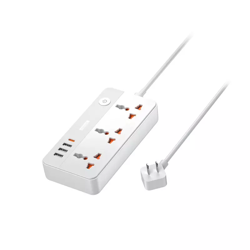 REMAX Kiddy Series 20W 3A1C 3-outlet Power Strip RP-U153