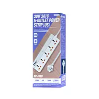 REMAX Kiddy Series 30W 3A1C 5-outlet Power Strip RP-U160