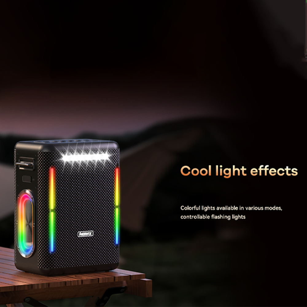 REMAX Shooyuen Series 300W Portable Wireless Speaker with Lights RB-M70