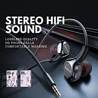 REMAX Wired Earphone for Music and Call RM-670 Black