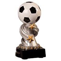 Encore Resin Trophy-Soccer-6in.