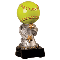 Encore Resin Trophy-Softball-6in.