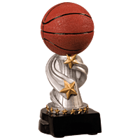 Encore Resin Trophy-Basketball-7in.