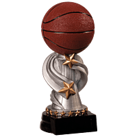 Encore Resin Trophy-Basketball-8in.