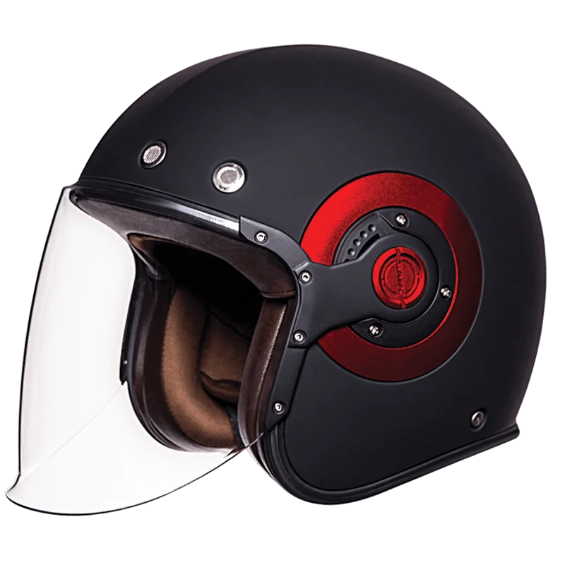SMK RETRO JET UNICOLOUR MA230 MATT BLACK 580 MM (L) SMK RETRO JET UNICOLOUR MA230 MATT BLACK 580 MM (L)