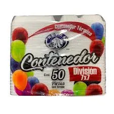 REYMA CONTENEDOR TERMICO 7X7 DIV 50 PZAS