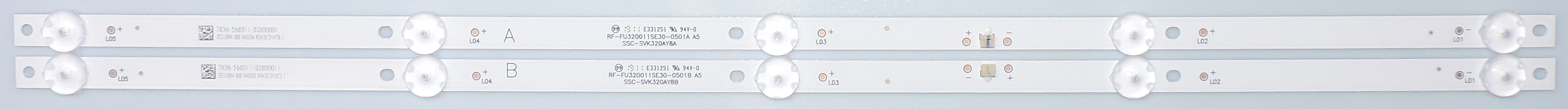 Toshiba RF-FU320011SE30 TV LED Stripes Toshiba RF-FU320011SE30 TV LED Stripes