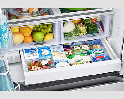 Samsung 33" 3D Fridge - Water/Ice - S/S