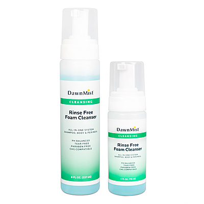 DawnMist Rinse Free Foam Cleanser, 8 oz DawnMist Rinse Free Foam Cleanser, 8 oz
