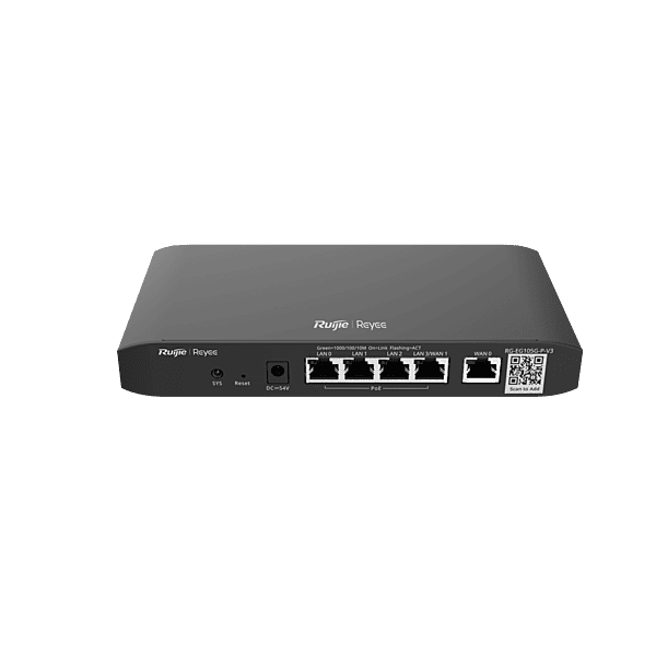 Ruijie Reyee 5-PORT 4 POE GIGABIT CLOUD MANAGED ROUTER