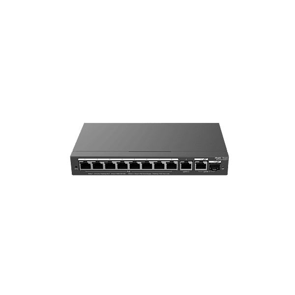 Ruijie 10-Port Gigabit Smart Cloud Managed PoE Switch Ruijie 10-Port Gigabit Smart Cloud Managed PoE Switch