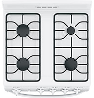 Hotpoint® RGAS300DMWW 24" Front-Control Free-Standing Gas Range with Large Window Hotpoint® RGAS300DMWW 24" Front-Control Free-Standing Gas Range with Large Window