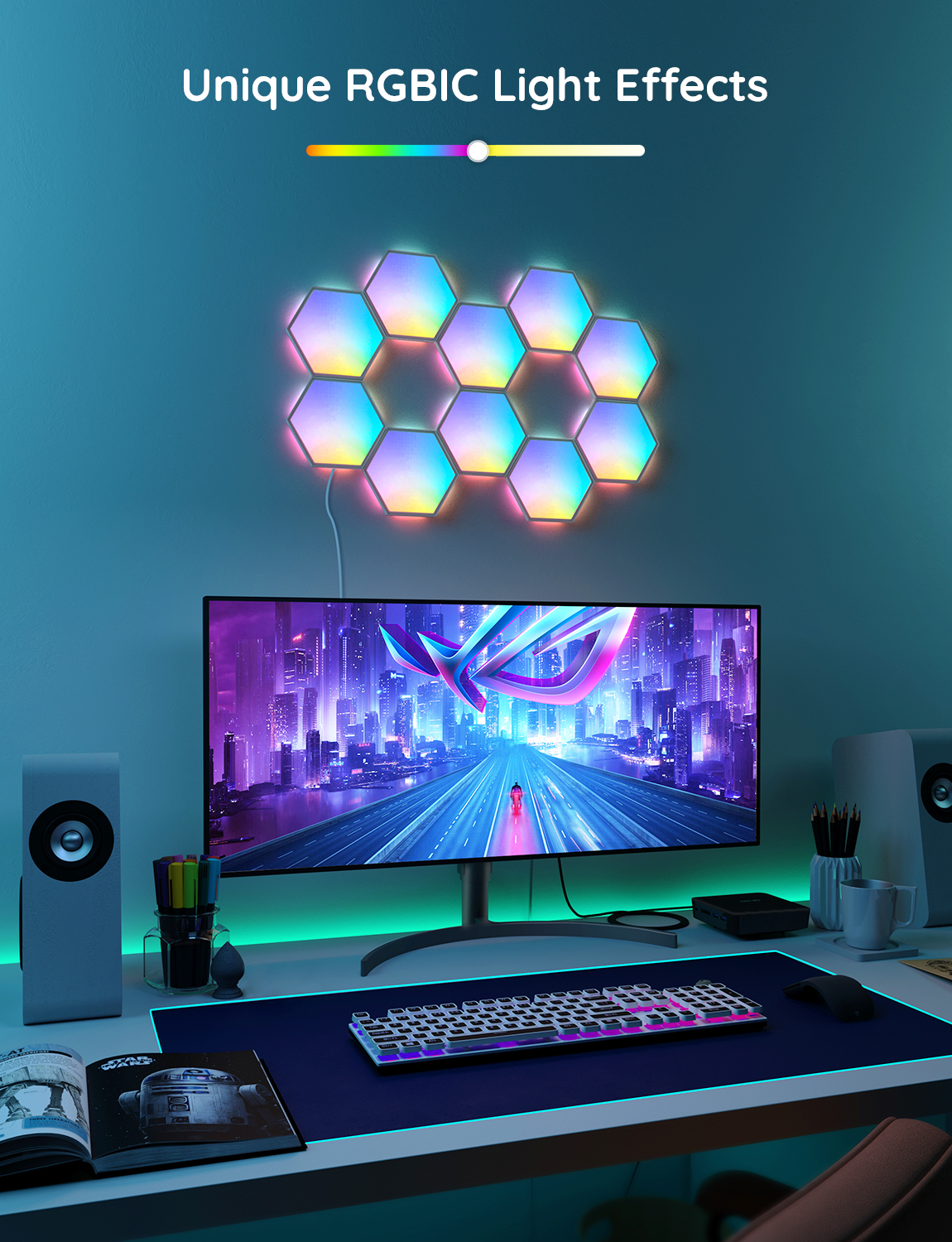 Govee Glide Hexa Light Panels (10 Pack)