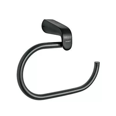 Toallero argolla, negro - RIA-77M / 44297