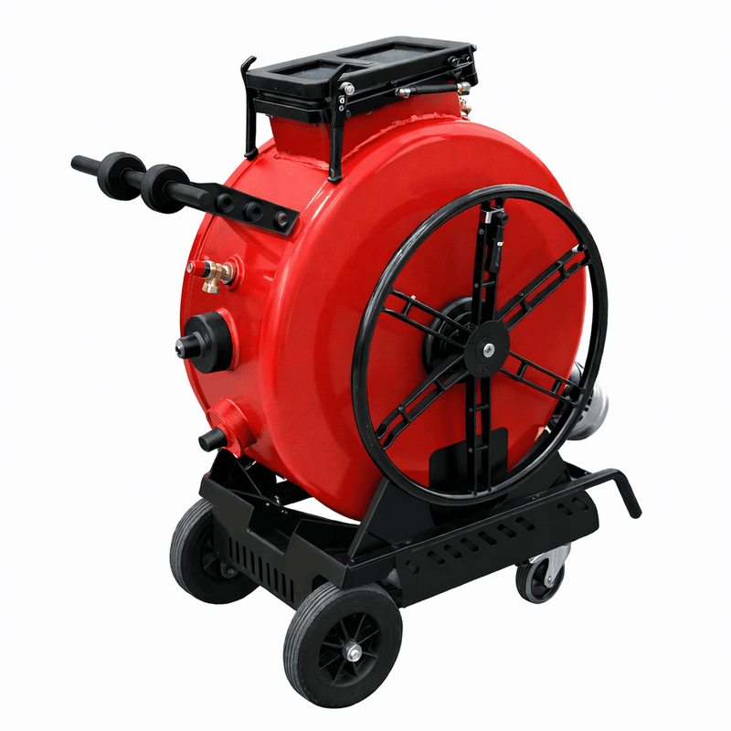 Red Inversion Drum Large