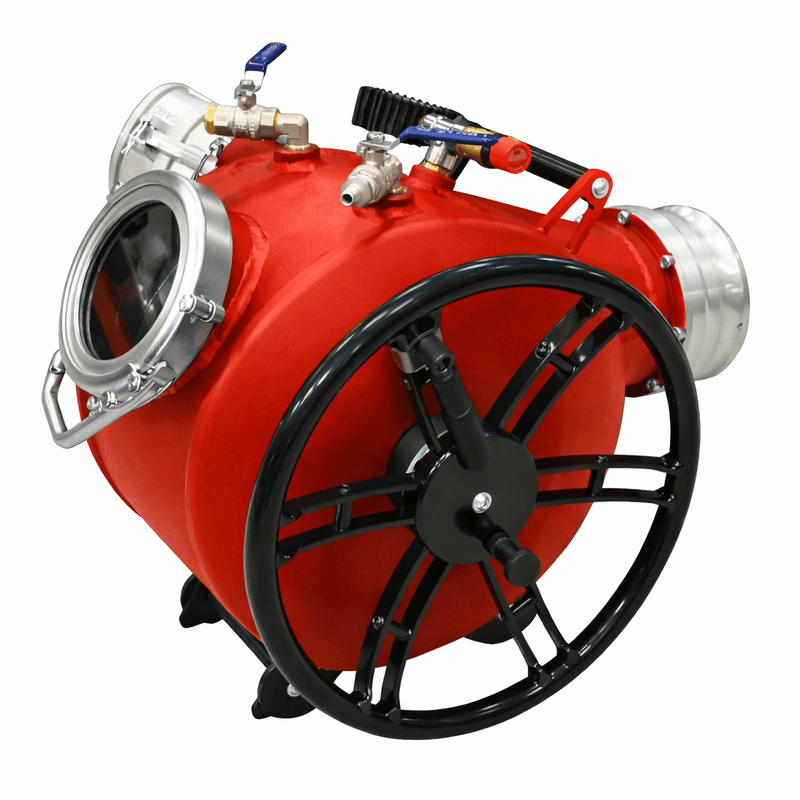 Red Inversion Drum Small