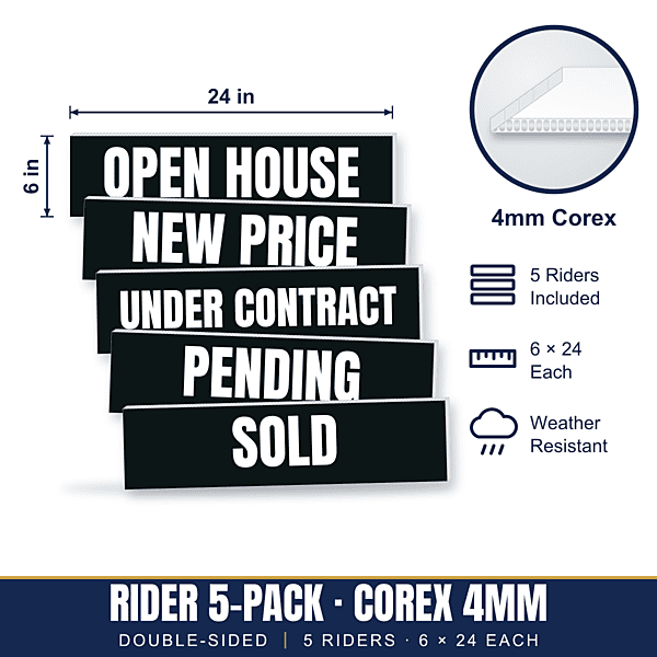 Rider 5-Pack — Plastic (Corex)