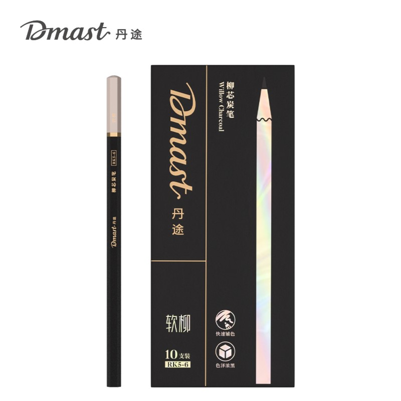 DELI DMAST RK5-6 CHARCOAL PENCILS